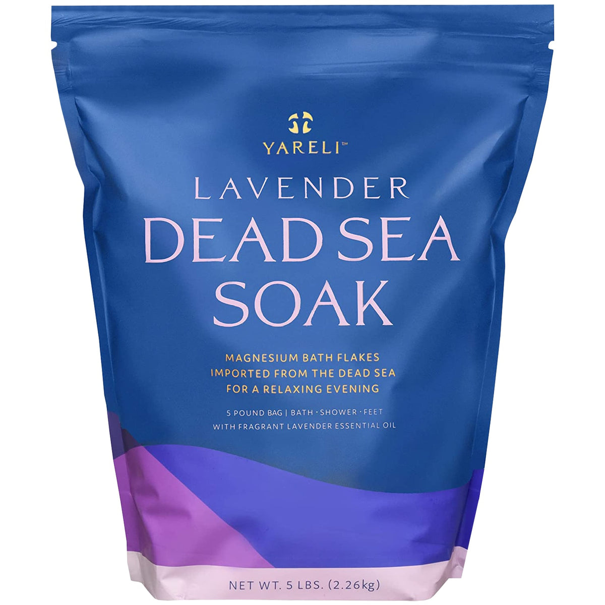 Dead Sea Soak, Lavender 5lb – Yareli Wellness