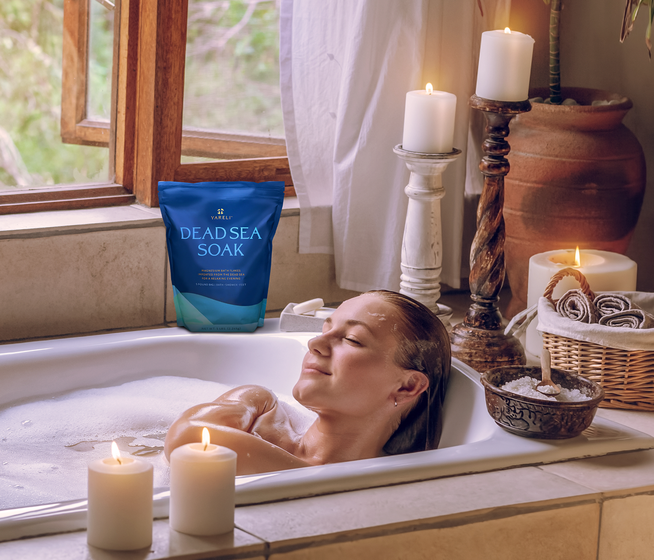 Yareli Dead Sea Soak, 5lb
