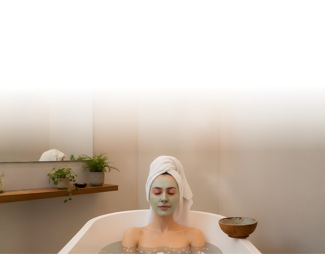 Because you deserve more than just  a bath, you deserve a moment.