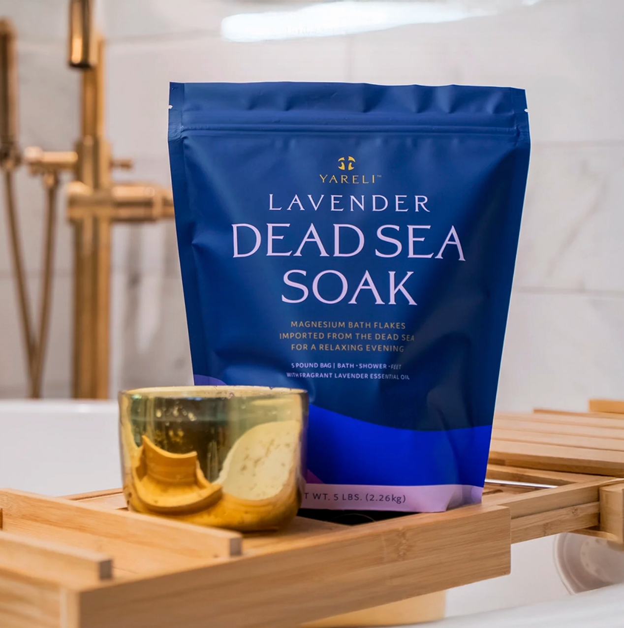 Dead Sea Soak, Lavender 5lb