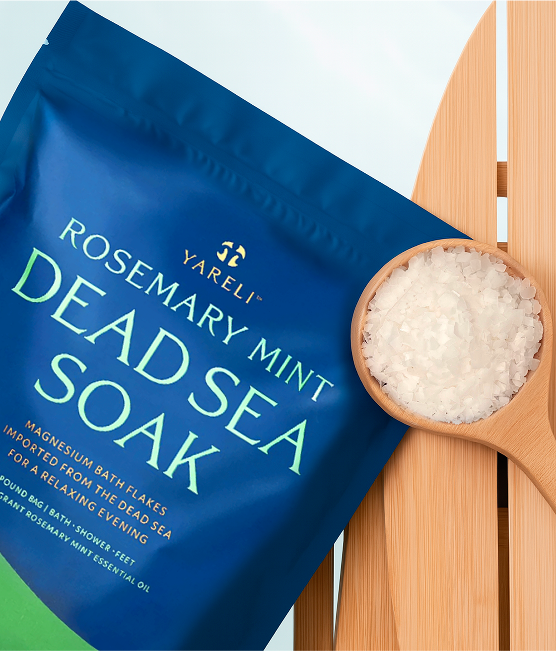 Dead Sea Soak, Rosemary Mint 5lb